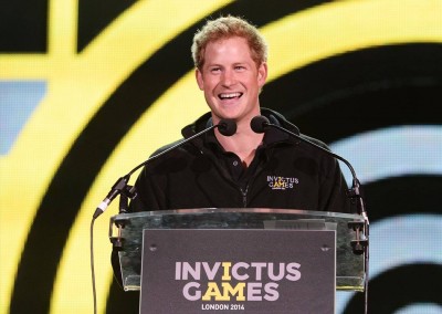 Prince Harry présente au Jeux Invictus 2014