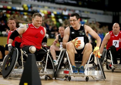 Rugby en fauteuil roulant