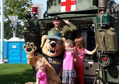 VIMY avec une famille militaire