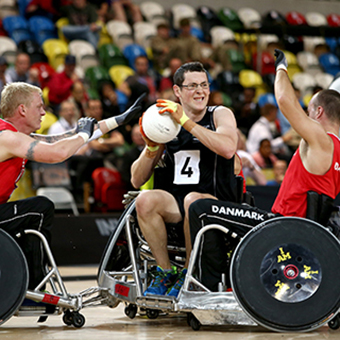 Rugby en fauteuil roulant