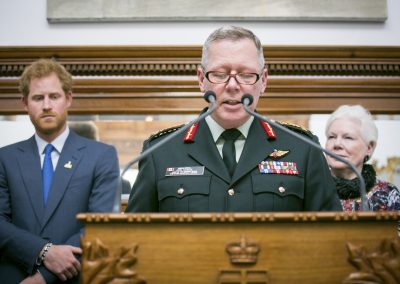 Discours à l’événement de lancement.