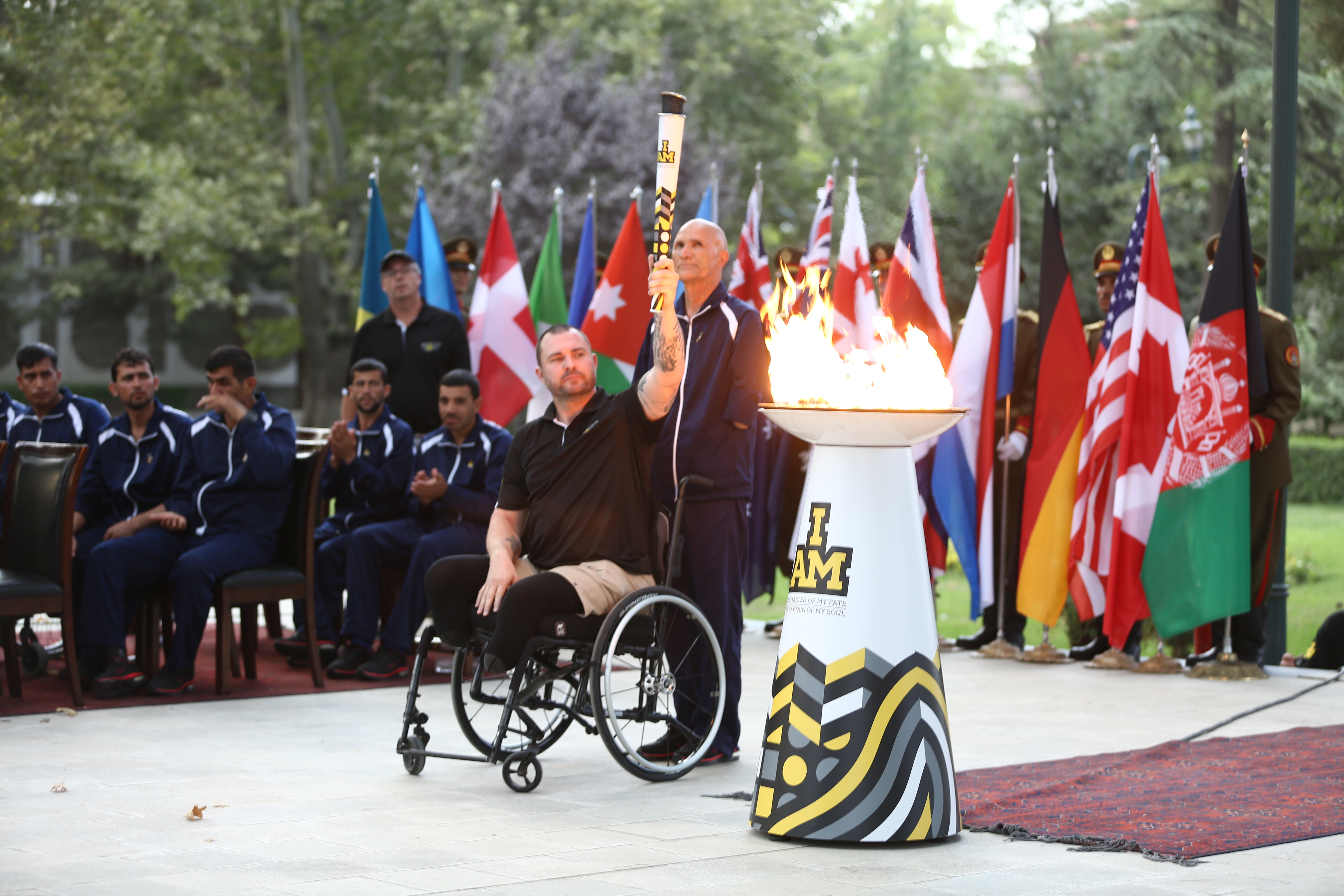 Invictus Spirit Flame Lighting, Kabul