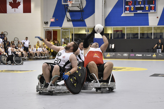 Rugby en fauteuil roulant : Canada-Nouvelle-Zélande