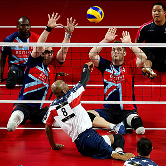 Invictus Games - Sitting Volleyball